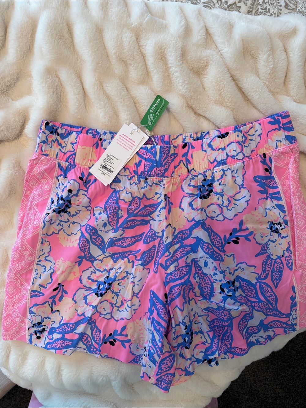 Lilly Pulitzer Pink Floral Women's Shorts